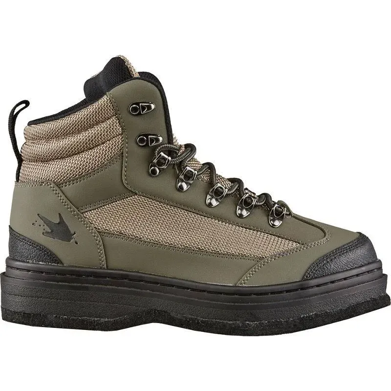 Frogg Toggs Hellbender Felt Wading Boot - Green/Silver 7