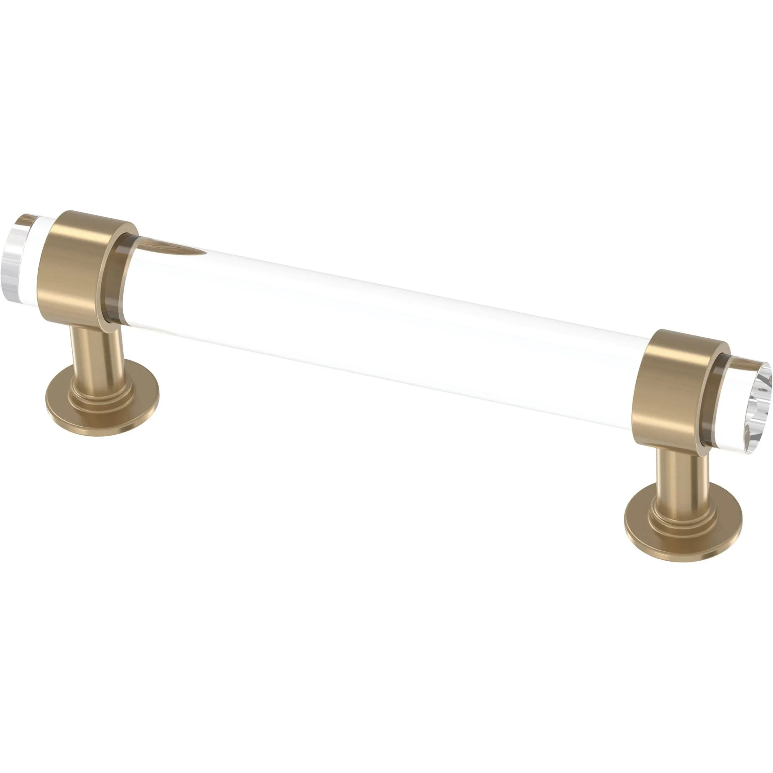 Franklin Brass Francisco Acrylic Bar Cabinet Pull, Champagne Bronze, 3-3/4 in ...