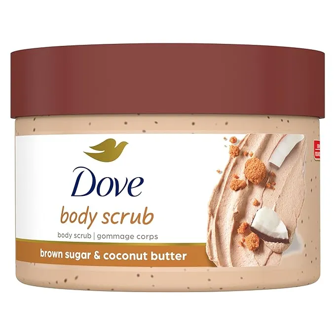 Dove Exfoliating Body Polish Brown Sugar & Coconut Butter Scrub 10.5 oz