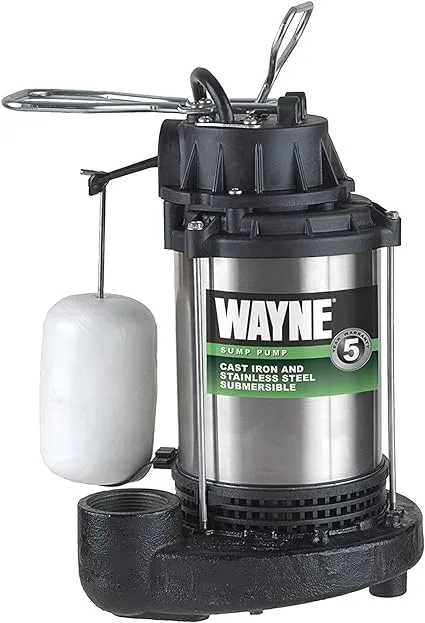 Wayne CDU980E 3/4 HP Submersible Sump Pump