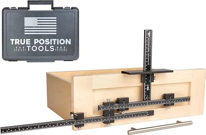 True Position Cabinet Hardware Jig PRO