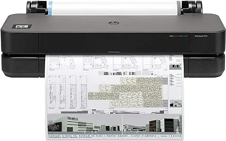 HP DesignJet T210 24" Large Format Wireless Plotter Printer