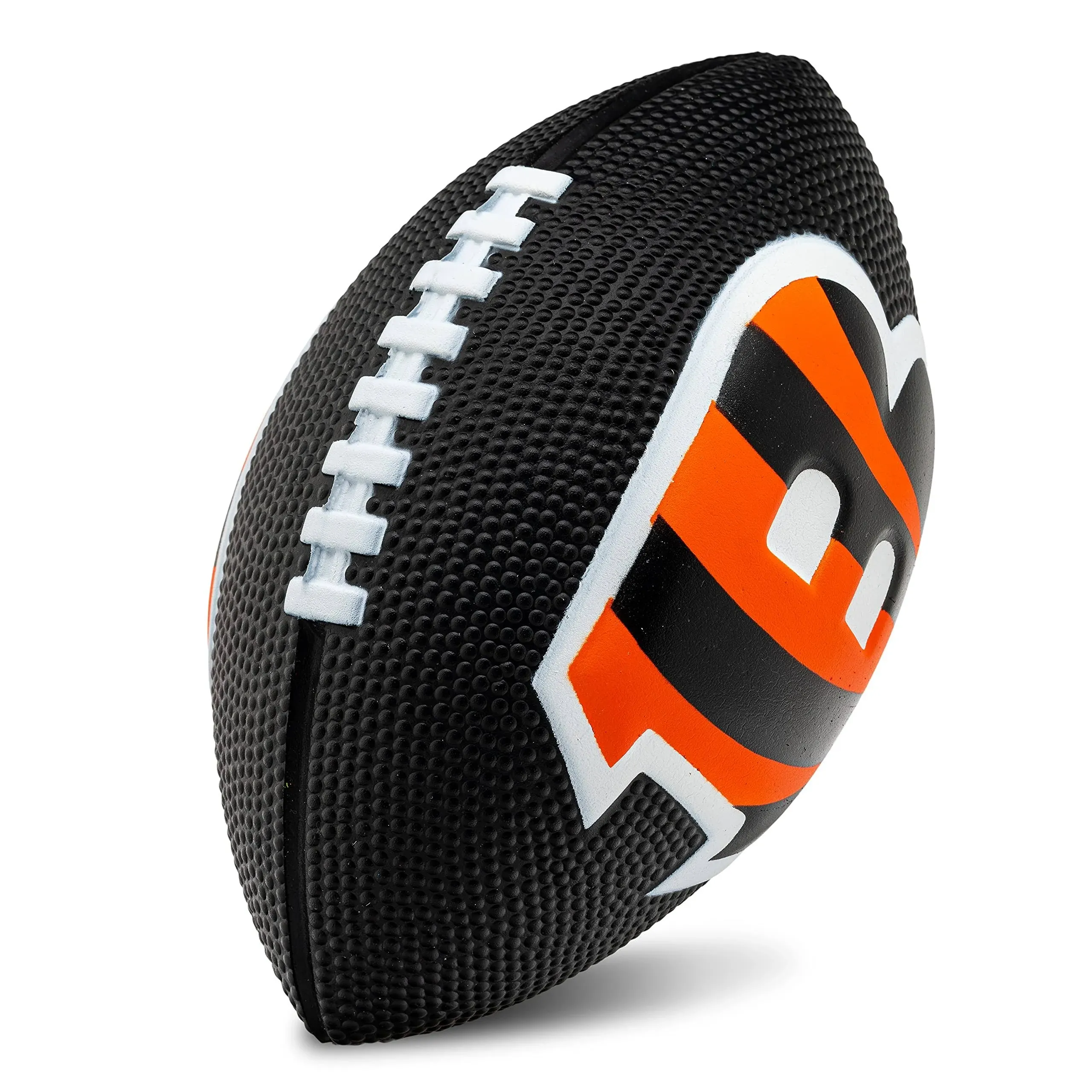 Franklin Sports NFL Team Foam Footballs - Soft Foam Youth Mini Footballs for All NFL Teams - Kids Junior 8.5" Football + Air Pump Sets - Official NFL Licensed Football