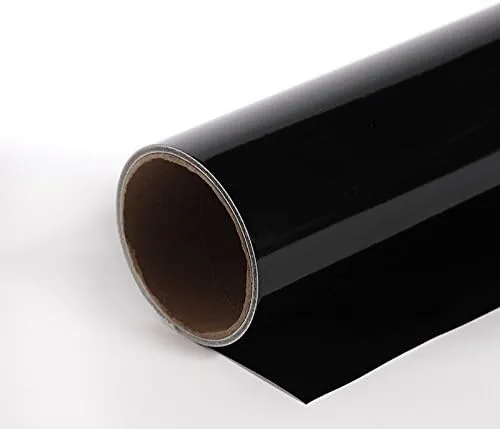 Oracal 651 Black Permanent Vinyl Roll 12&#034; x 15 Feet