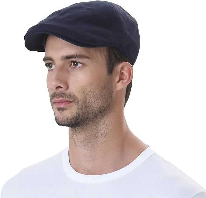 WITHMOONS Simple Newsboy Hat Flat Cap SL3026