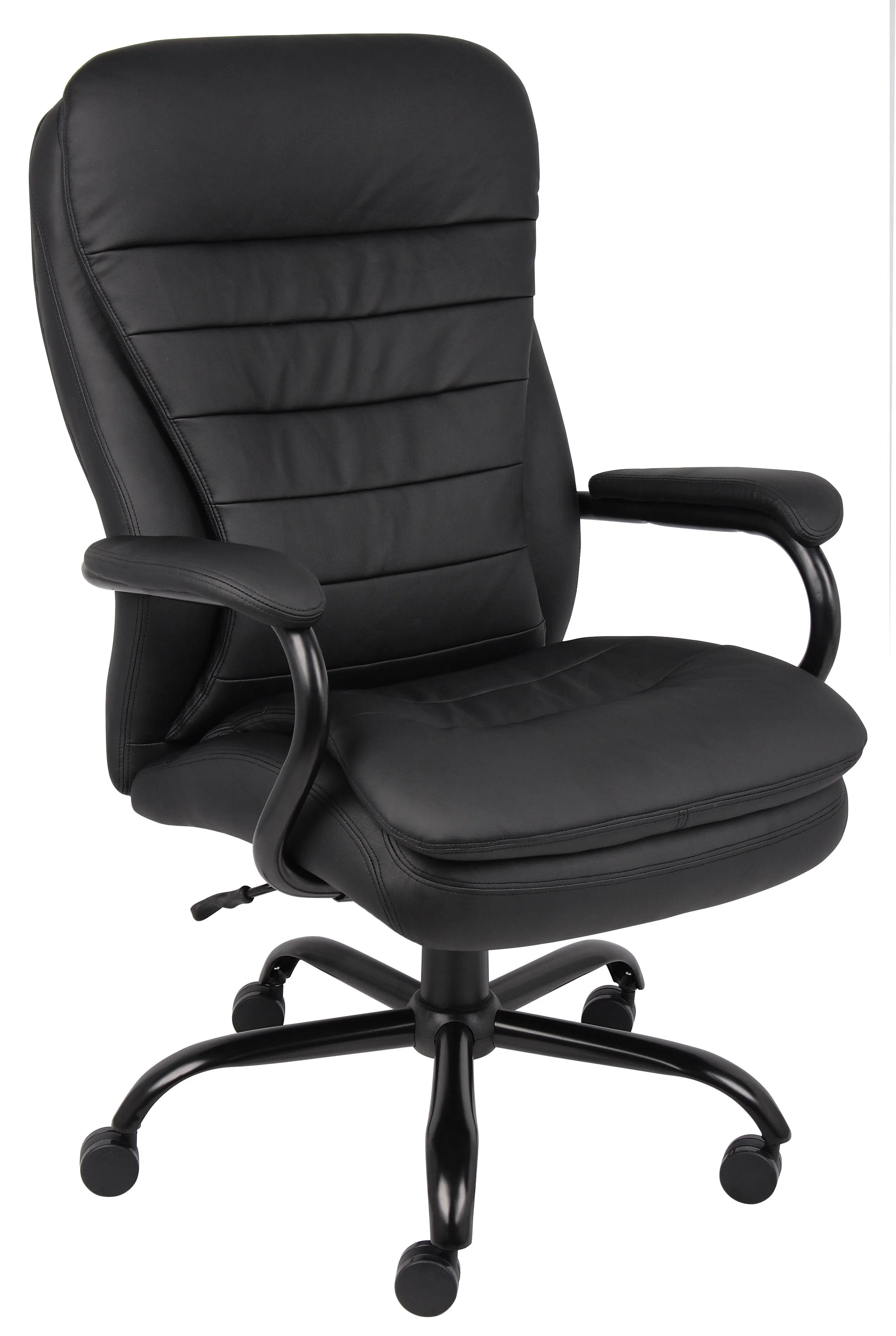 Boss Office Products B991-CP Heavy Duty Double Plush Caressoftplus Chair - 350 Lbs