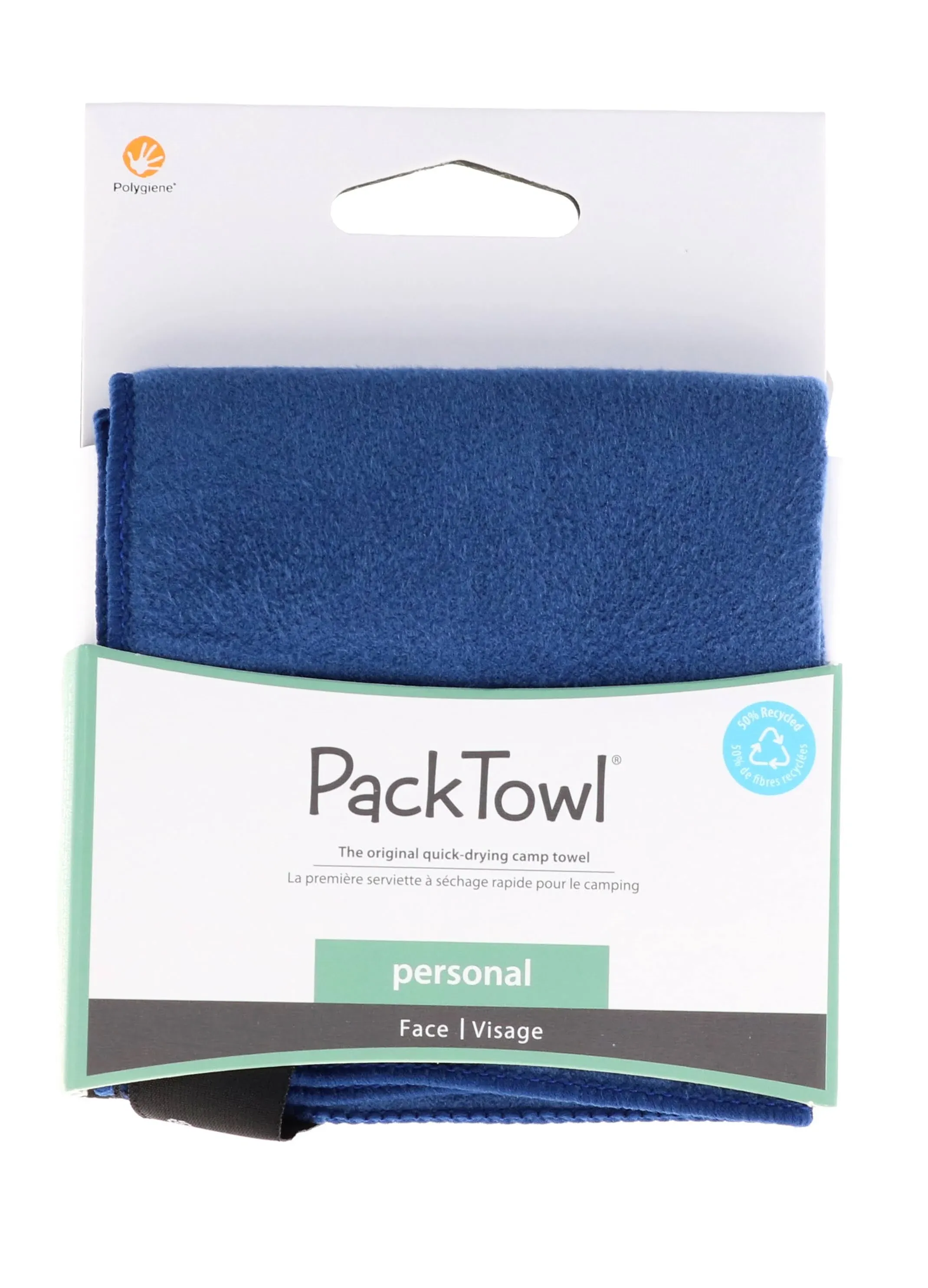 PackTowl - Personal Towel - Face Midnight