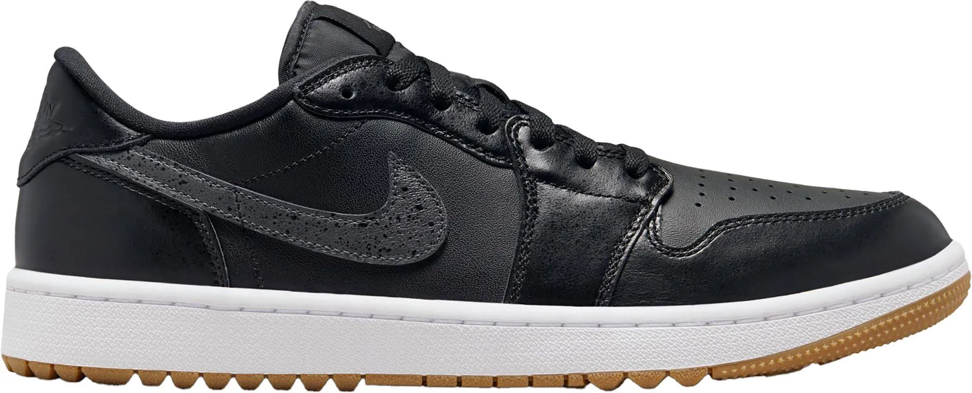 Air Jordan 1 Low G Golf Shoes (DD9315-006, Wolf Grey/White/Gum Medium Brown/Iron Grey)