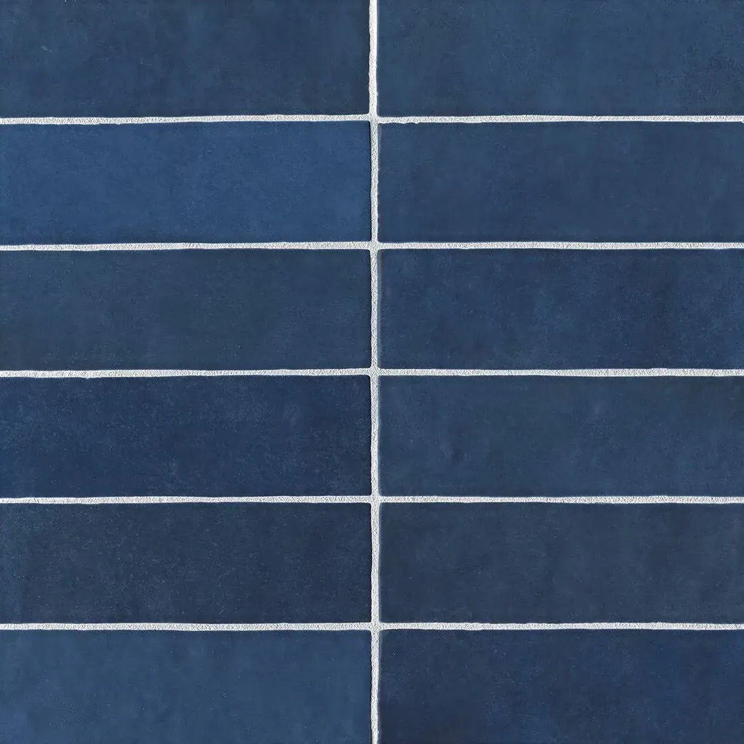 Cloe 2.5" x 8" Ceramic Tile Bedrosians Blue