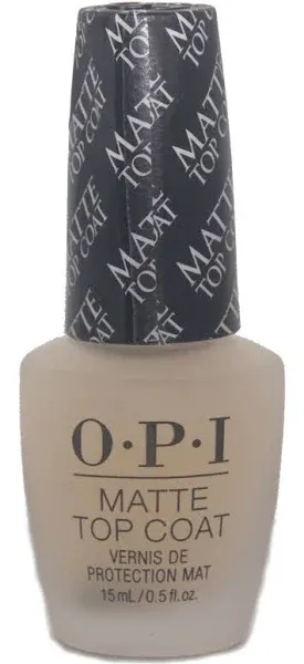 OPI Top Coat Nail Polish, Matte - 0.5 fl oz