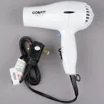 Conair 247W 1875W Hair Dryer White