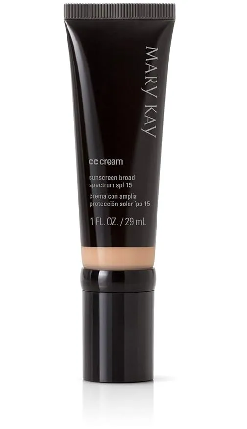 Mary Kay CC Cream: Lightweight Moisturizer & Sunscreen SPF 15 for All Skin Types (1 Fl Oz)