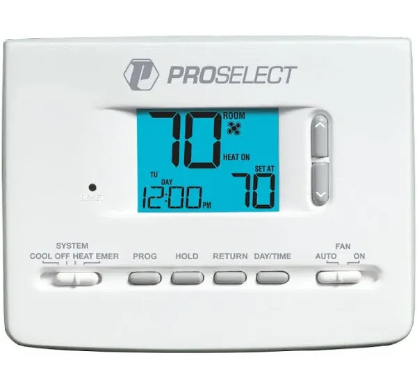 PROSELECT PSTSL21P52 PROGRAMMABLE THERMOSTAT