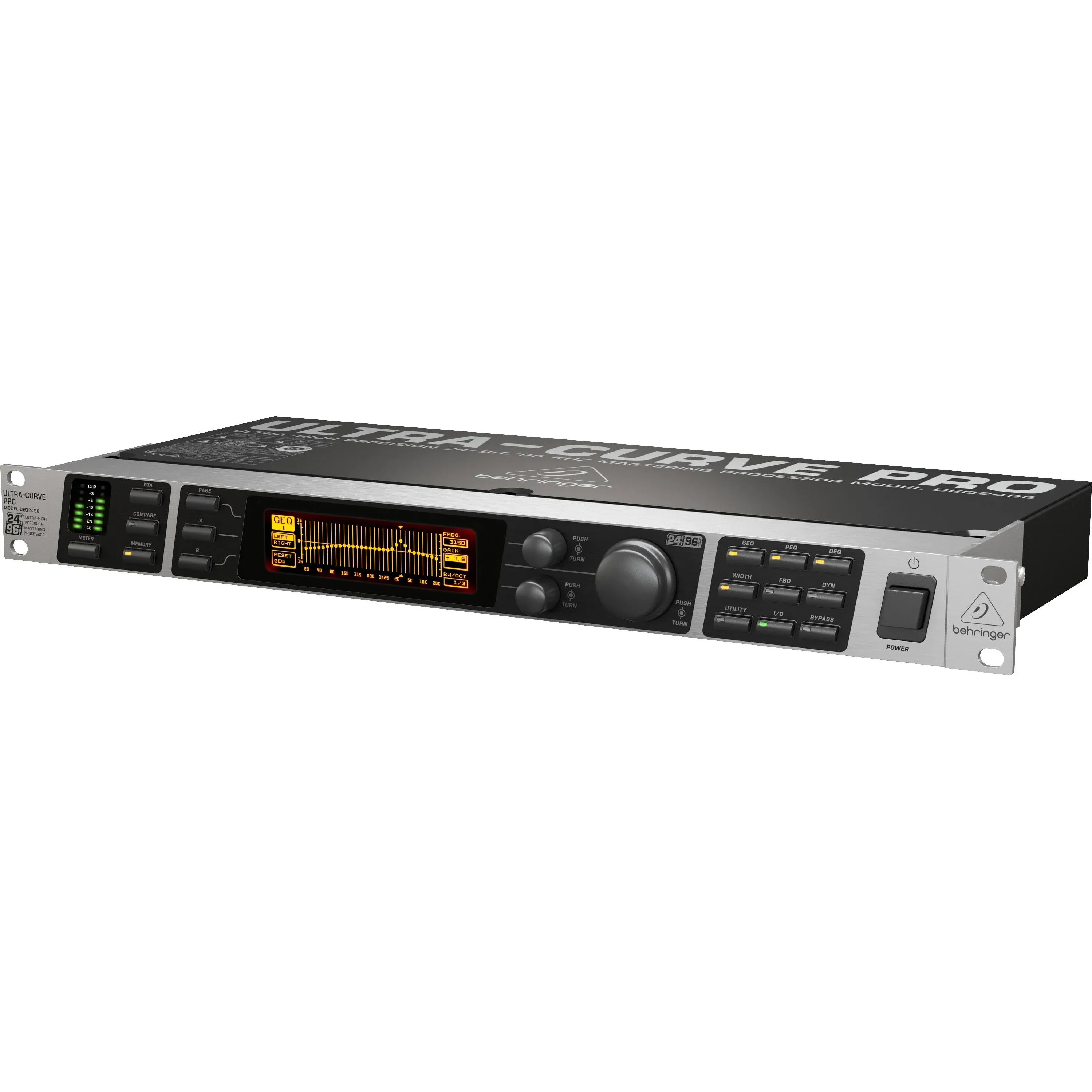 Behringer DEQ2496 Ultracurve Pro Ultra-High Precision 24-Bit Equalizer