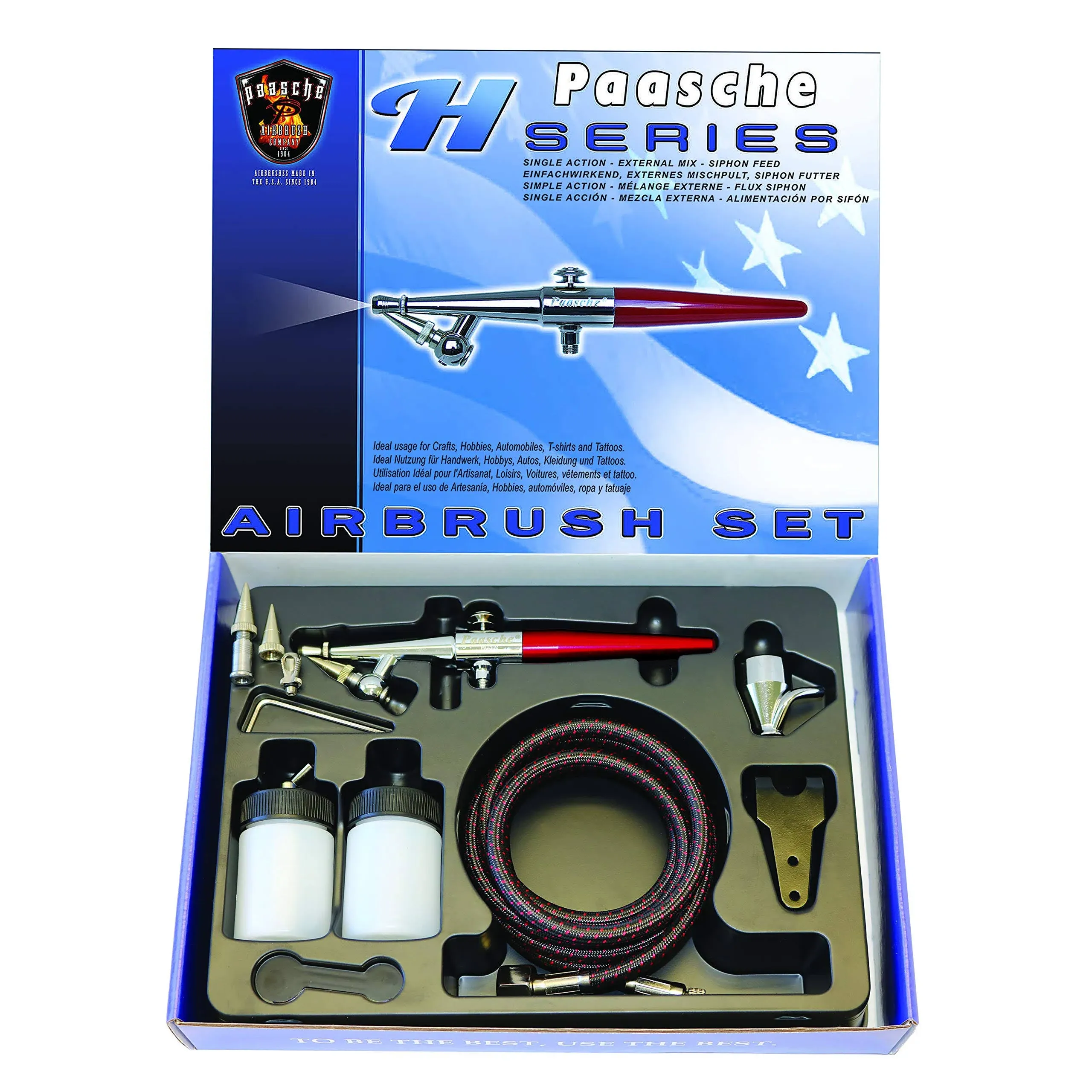 Paasche - Single Action H Airbrush Set