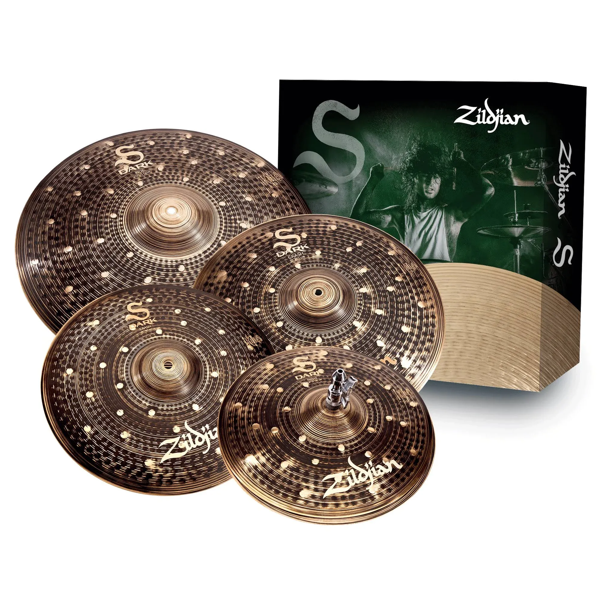 Zildjian S Dark Cymbal Pack 14/16/18/20