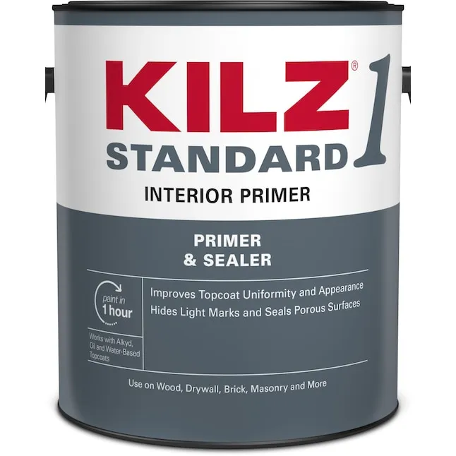 KILZ 1 Standard Interior Multi-purpose Water-based Wall and Ceiling Primer (1-Gallon) | L201111