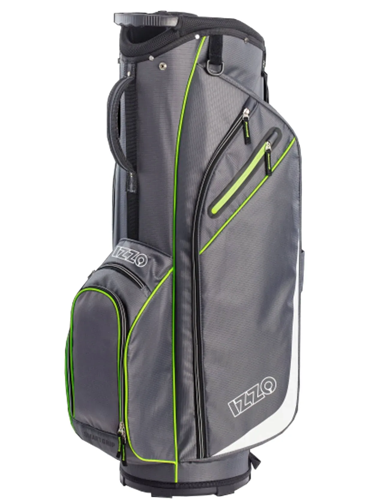  Ultra Lite Cart Bag Gray/Lime