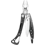 LEATHERMAN, Skeletool CX Lightweight Multitool with Pliers, Knife and Bottle Opener, Stainless Steel