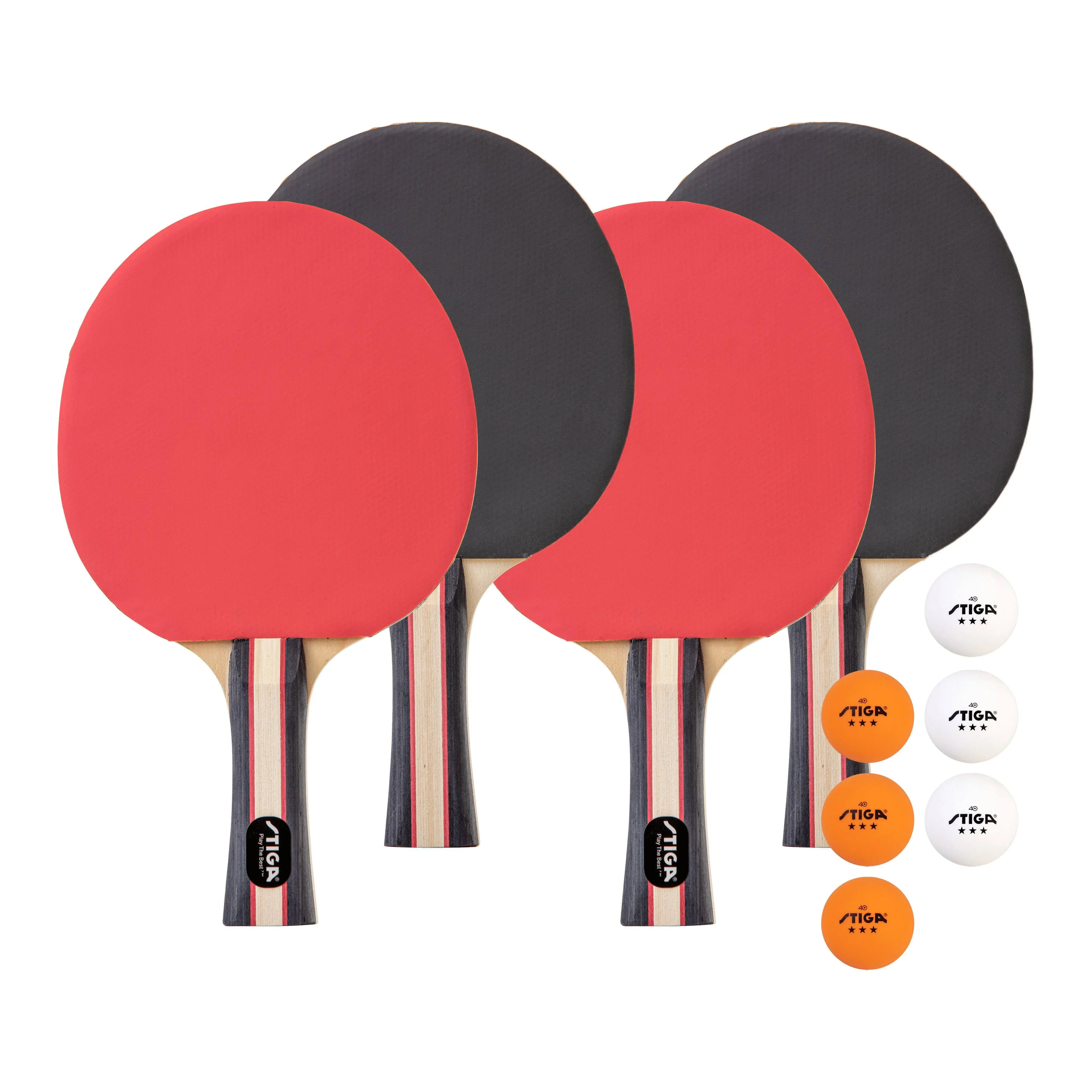 Stiga Performance 4-Player Table Tennis Set ,