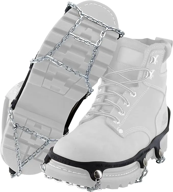 Yaktrax Traction Chains for Walking on Ice and Snow (1 Pair)