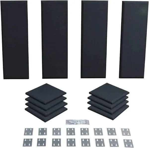 Primacoustic London 8 Room kit for up to 100 sq. ft. - Black