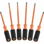 Klein Tools - 85076INS - Screwdriver Set, 1000V Insulated, 6-Piece