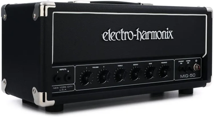 Electro-Harmonix MIG-50 50-Watt Tube Head Reviews | Sweetwater