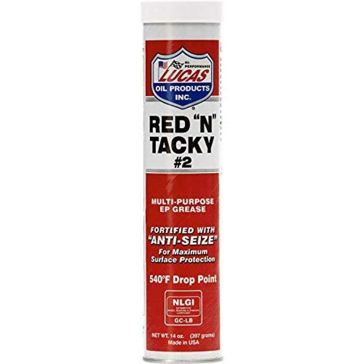 Lucas Oil 14 oz. Red 'n' Tacky Grease