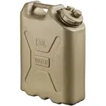 NEW GENUINE Scepter Military Water Can 5 Gallon Tan / Sand Water Jug - 05935