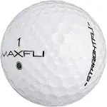 Maxfli Straightfli Golf Balls, White