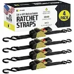 DC Cargo Mall Retractable Ratchet Straps