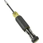 Klein 32303 Multi-Bit Screwdriver / Nut Driver, Impact Rated 14-in-1 Magnetic