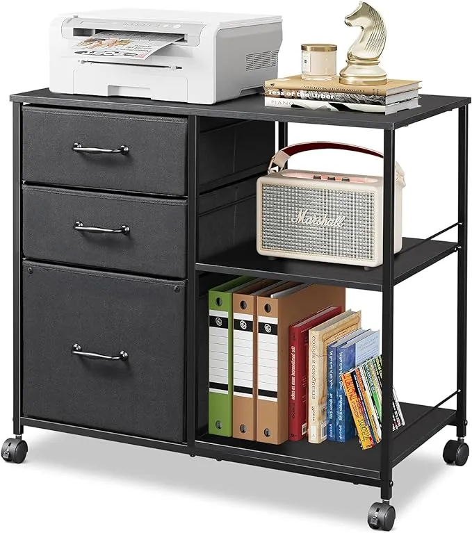 DEVAISE 3 Drawer Mobile File Cabinet