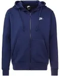 Men's Nike Sportswear Club Full Zip-Up Hoodie