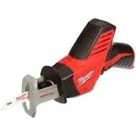 Milwaukee 2420-20 M12 12V Li-ion Hackzall Cordless Reciprocating Saw (Tool-Only)