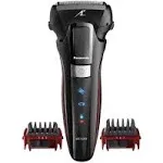 Panasonic Hybrid Wet Dry Shaver, Trimmer & Detailer with Two, K, Black