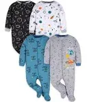 Gerber Baby Boys Sleep 'n Play Footed Pajamas