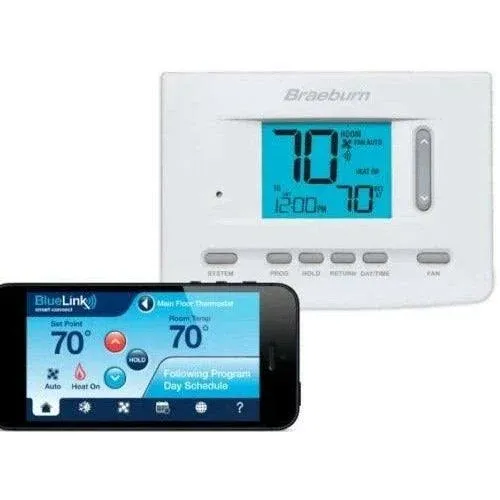 Braeburn 7205 Universal WiFi Thermostat with BlueLink