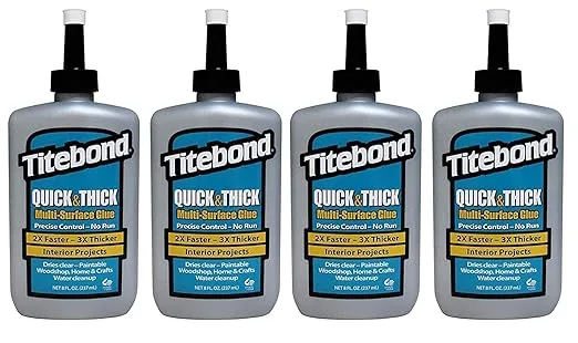 Titebond 2403 Wood Molding Glue Bundle, Clear,8-Ounces (Fоur Расk)