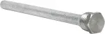 Camco Aluminum Anode Rod- Extends the Life of Water Heaters by Attracting Corrosive Elements, Tank Corrosion Protection (11563), Silver