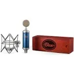 Logitech for Creators BlueBluebird SL XLRCardioid Condenser Microphone for ProRecording,Streaming,Podcasting,Gaming,Mic with Large Diaphragm,Shockmount,Modern Crystal-Clear Sound,Protective Case-Blue