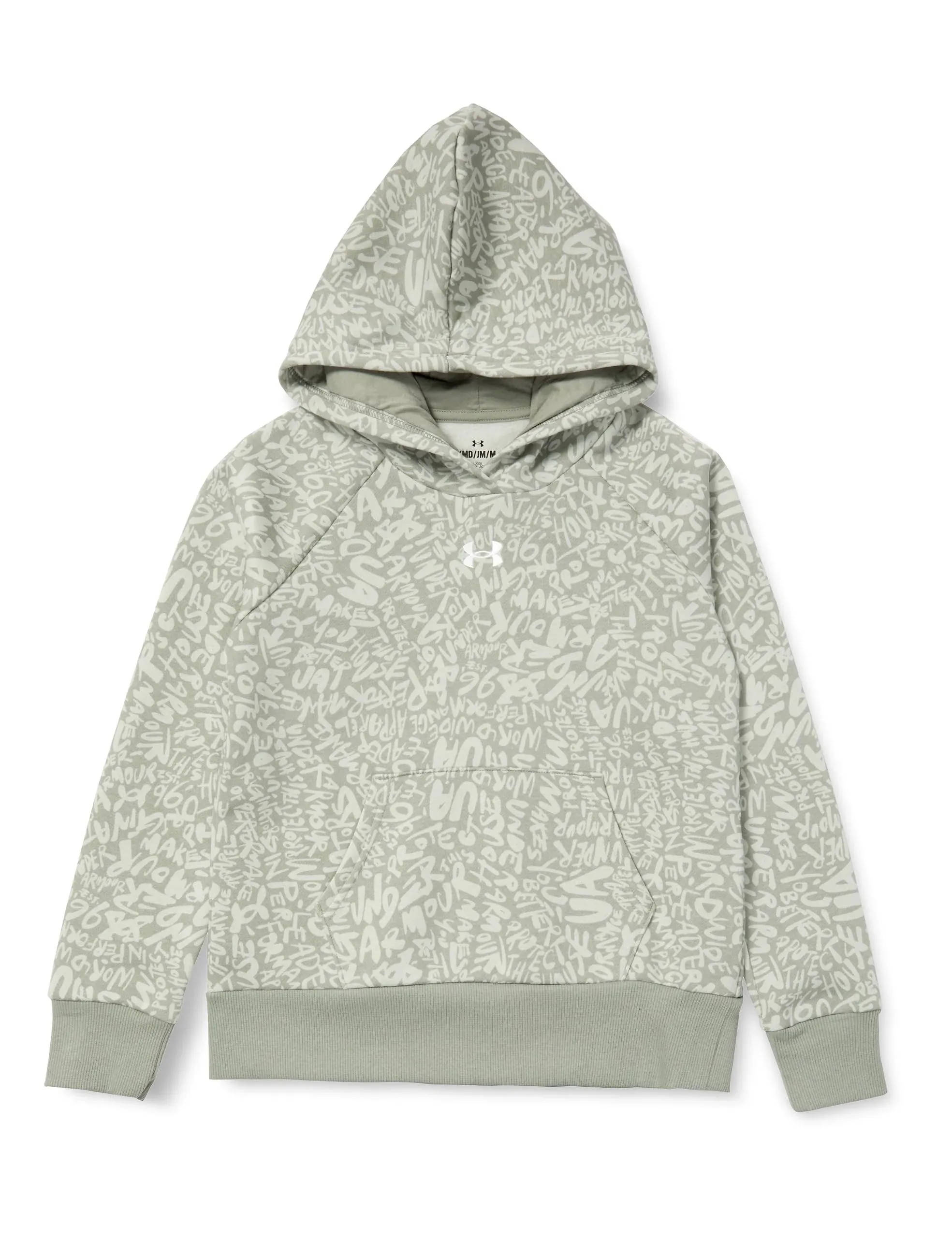 Under Armour Girls' Rival Fleece Printed Hoodie