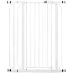 Regalo Easy Step Extra Tall Walk Thru Gate, White