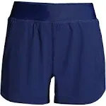 Women's Lands' End Curvy Fit 5" Quick Dry Swim Shorts