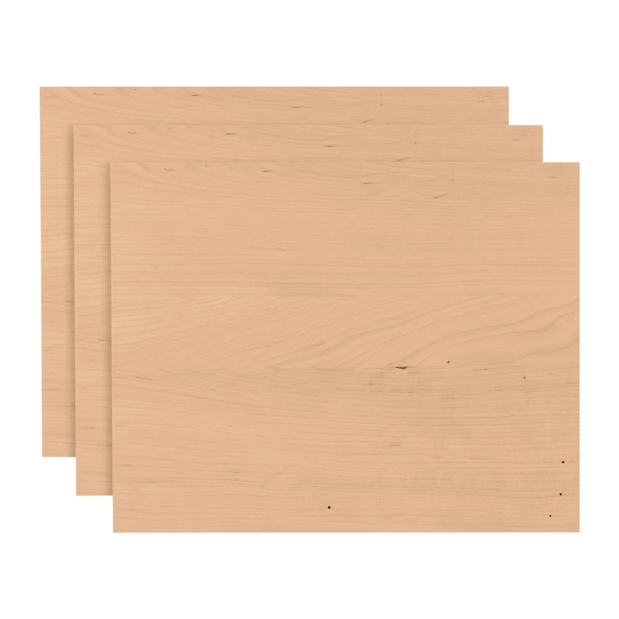 Walnut Hollow Heavy-Duty, Project Ready, Edge-glued Board, Cherry, 11&quot; x 14&quot; x 3/4&quot;, (Pack of 3) for Your Small Business, Home DIY, Decor, or Craft