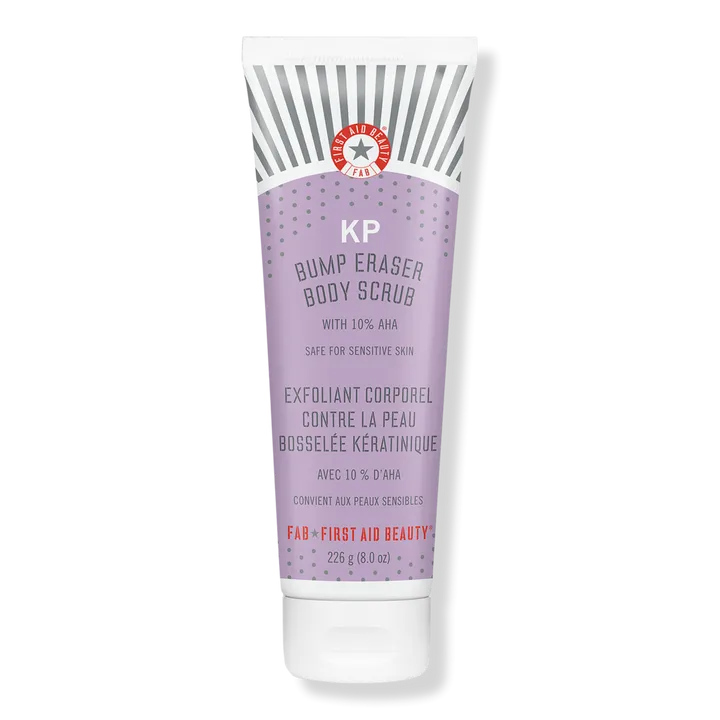 First Aid Beauty KP Bump Eraser Body Scrub with 10% AHA