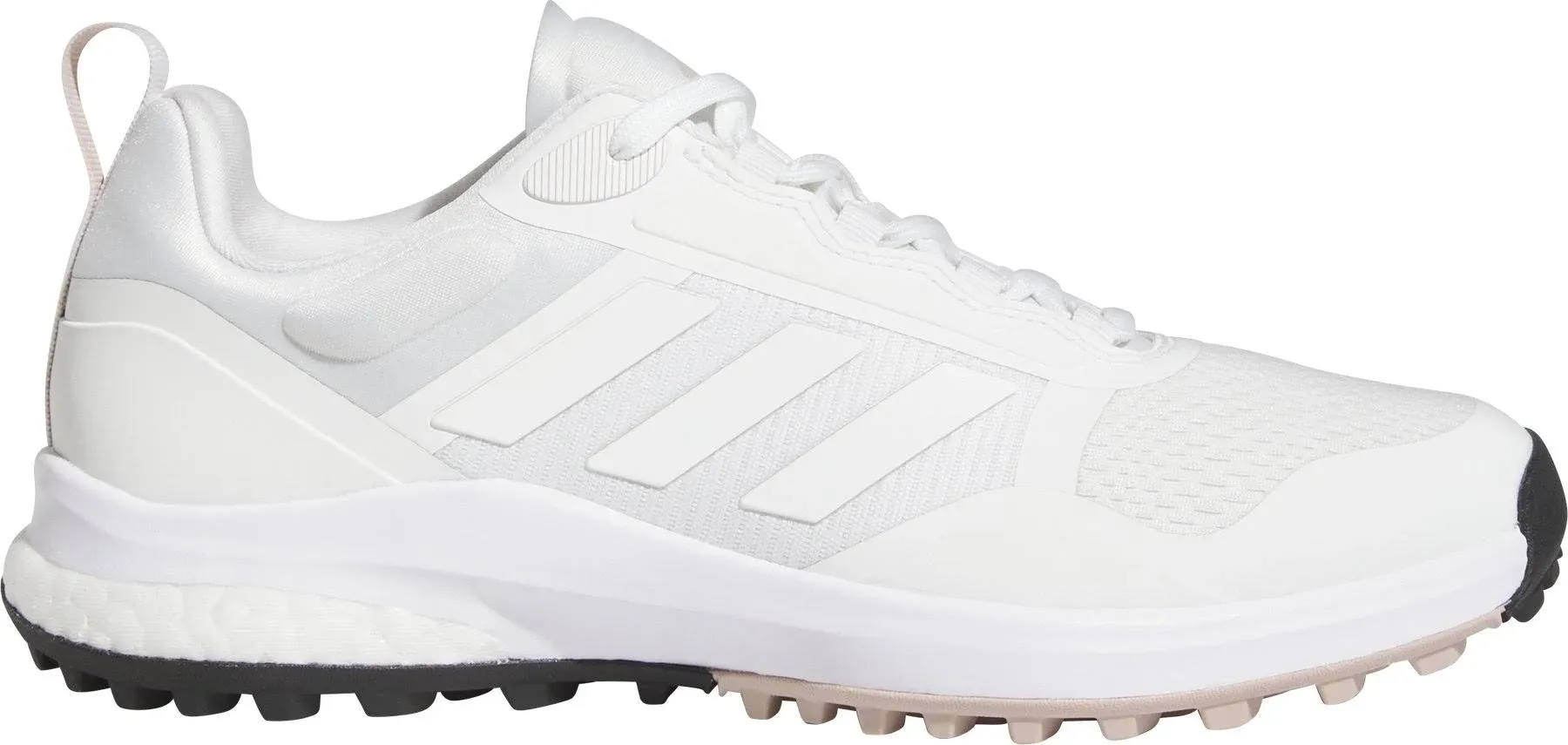 Adidas Women's Zoysia Spikeless Golf Shoes 3201554 - 5 Medium White/White/Wonder Taupe