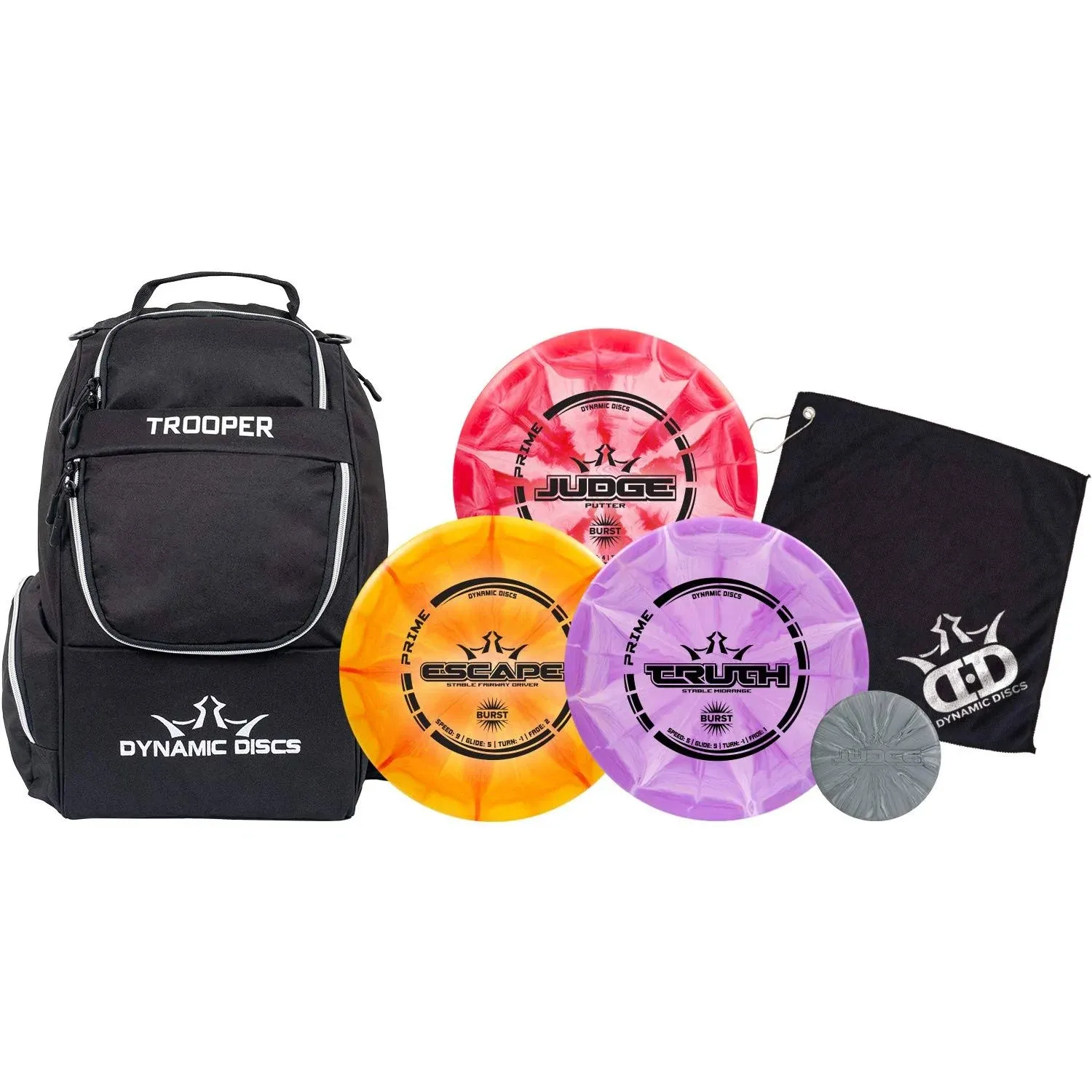 Dynamic Discs Trooper Backpack Prime Burst Disc Golf Starter Set | Dynamic Discs ...