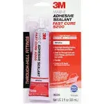 3M 05220 Marine Adhesive Sealant Fast Cure 5200, White - 3 oz.